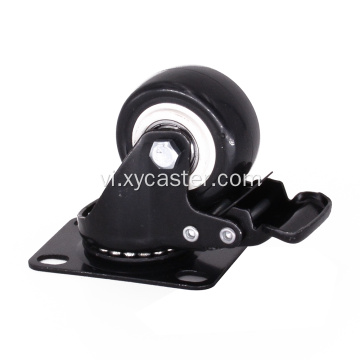 Nhẹ nhàng làm phanh pu caster